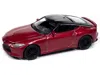 Autoworld 2023 Nissan Z Passion Red Metallic With Black Top "import Legends" Series 1/64 Diecast Model Car By