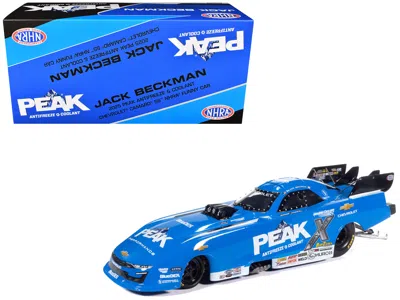 Autoworld Chevrolet Camaro Ss Nhra Funny Car Jack Beckman Peak 2025 John Force Racing Limited Edition 1/24 Die In Blue