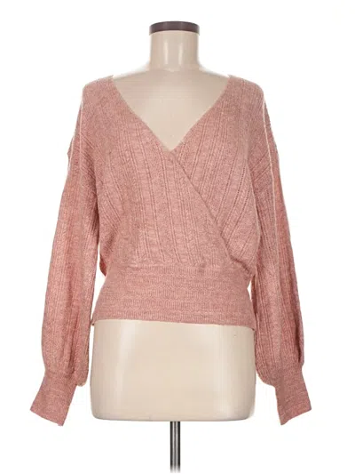 Pre-owned Autres Filles Pullover Sweater In Pink