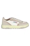 Autry Sporty Sneakers With Textured Upper And Sole In Multi
