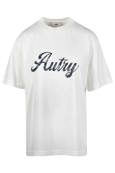 Autry - T-shirt - 460628 - Milk In Brown
