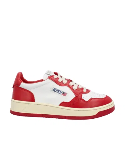 AUTRY AUTRY TWO-TONE PANELLED SNEAKERS