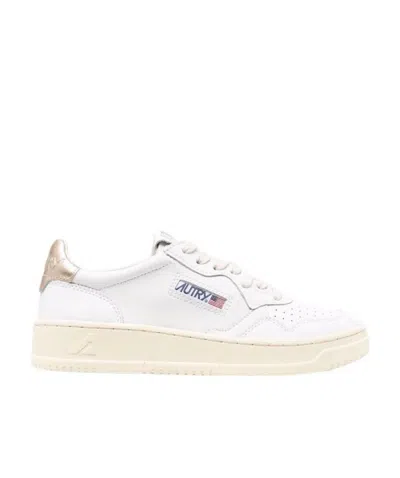 AUTRY AUTRY LOGO PATCH LOW-TOP SNEAKERS