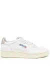 Autry Low-top White Sneakers With Retro-inspired Design In White