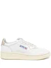 Autry Medalist Low Lace-up Sneakers In White