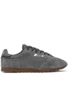 Autry Windspin Low Grey Sneaker With Logo On The Side And On The Heel In Suede Man In Gray