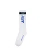Autry Socks And Stockings For Women Cotton White/bottle Green In White