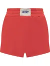 AUTRY AUTRY ACTION LOGO PATCH TRACK SHORTS
