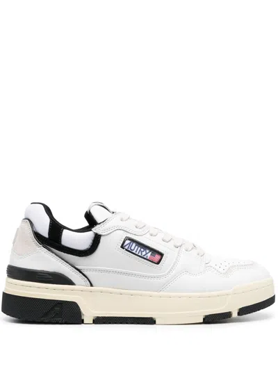 AUTRY ACTION LOW-TOP LEATHER SNEAKERS