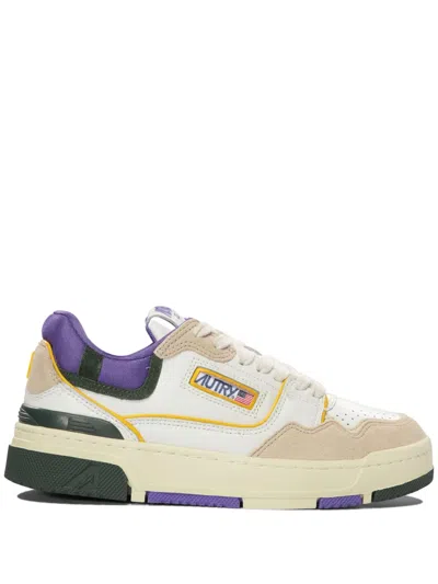 Autry Sneaker Low Top Collar Cushioned In White