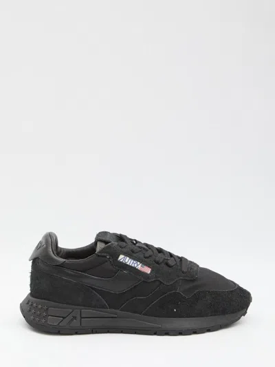 Autry Action Reelwind Low Sneakers In Black