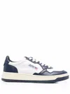 Autry Low Top Leather Sneakers In Multi