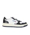 Autry Action Two-tone Sneakers In Black