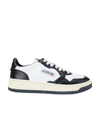 Autry Action Two-tone Sneakers In Black