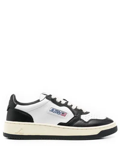 Autry Action Two-tone Sneakers In White