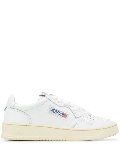 AUTRY AUTRY AUTRY 01 LOW WOM LEAT/LEAT WHT/WHT