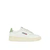 Autry White Leather Low Top Sneakers In White