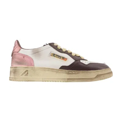 Autry Medalist Low-top Leather Sneakers With Retro Eighties Tennis-style Design In Multi