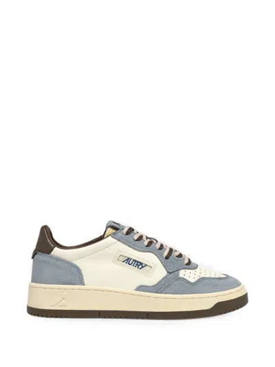 Autry Medalist Low-top Leather Sneakers With Retro Eighties Tennis-style Design In Yellow
