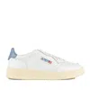 Autry Sneakers Medalist Low In White Leather And Tempest In Multi