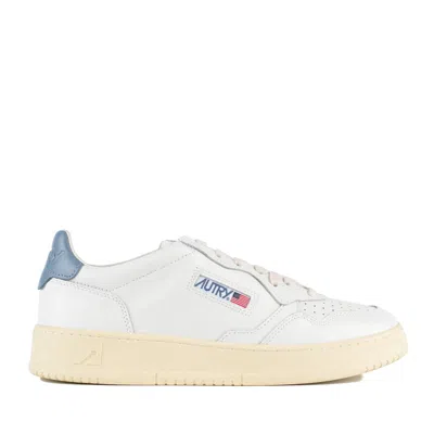Autry Sneakers Medalist Low In White Leather And Tempest In Multi