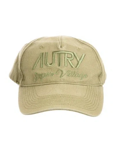 Pre-owned Autry Baseball Cap In Green