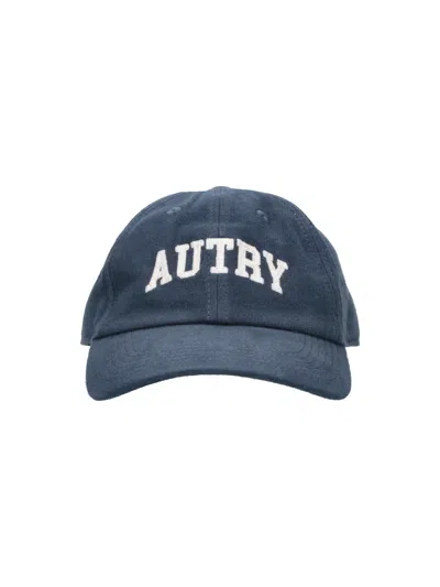 Autry Baseball Cap Logo In Blue