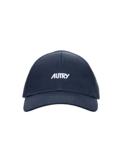 Autry Baseball Cap Logo In Blue