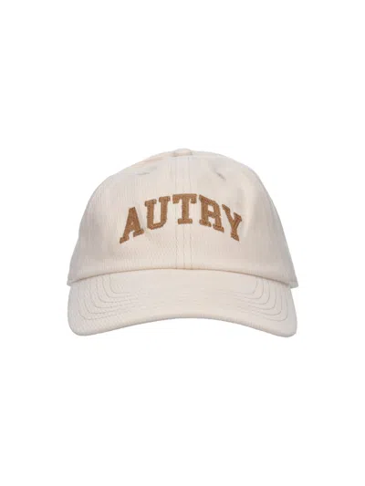 Autry Baseball Cap Logo In Cream
