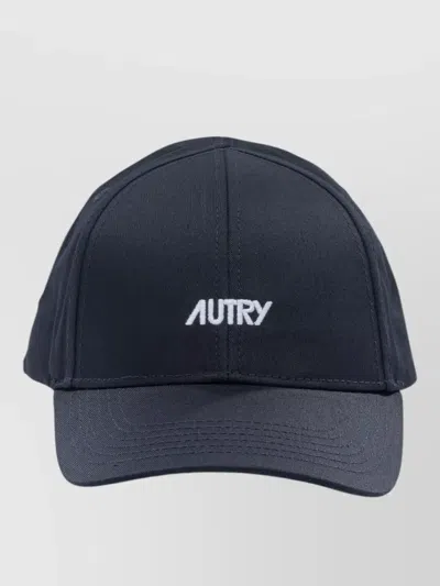 Autry Baseball Cap Logo Curved Brim Design In Blue