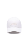 Autry Logo Embroidered Baseball Cap In White