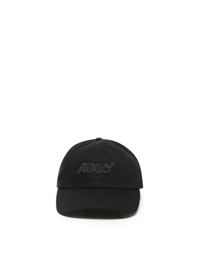 Autry Baseball Cap With Logo In Black