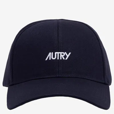 Autry Baseball Cap With Logo In Blue