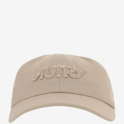 Autry Baseball Cap With Logo In Brown