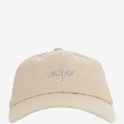 Autry Baseball Cap With Logo In Brown