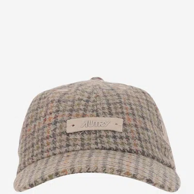 Autry Baseball Cap With Logo In Gray