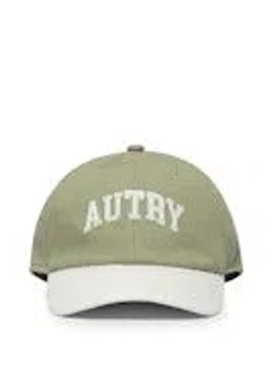 Autry Baseball Cap With Logo In Gray