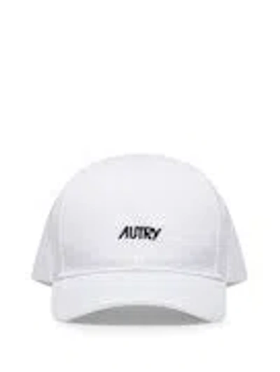 Autry Baseball Cap With Logo In White
