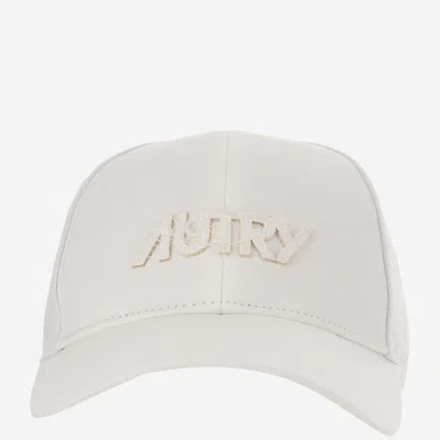 Autry Baseball Cap With Logo In White