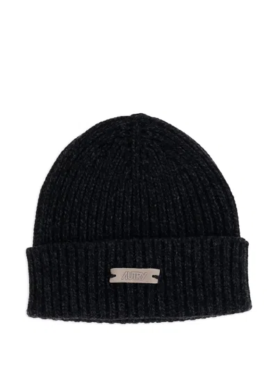 AUTRY AUTRY BEANIE MAIN UNIC KNIT BLACK