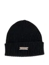 Autry Beanie Main Unic Knit Black Accessories In Black
