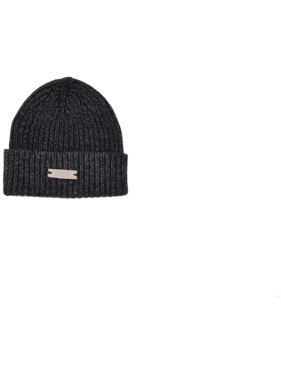 Autry Beanie Main Unisex T7 Kk Knit Black In Multi