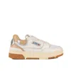 Autry Clc Leather Sneakers In White
