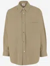 Autry Beige Embroidered Shirt In Neutral