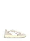 Autry Sporty Sneakers With Textured Upper And Sole In Multi