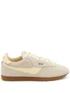 Autry 'windspin Low' Grey Sneaker With Logo On The Side And On The Heel In Beige