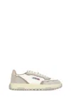 Autry Sneakers Wildpace Low In Mesh E Suede In Neutrals