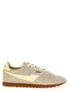 Autry 'windspin Low' Grey Sneaker With Logo On The Side And On The Heel In Beige