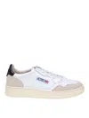 Autry Sneakers With Application In White