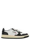 Autry Medalist Sneakers In White/black